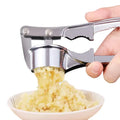 Extra Large Household Stainless Steel Garlic Press Four-in-One Kitchen Utensil Manual Masher Pounder for Your Cooking Needs