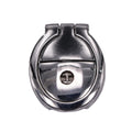 Factory Direct Supply Zinc Alloy Polished Plated Lock with Key for Wooden Box