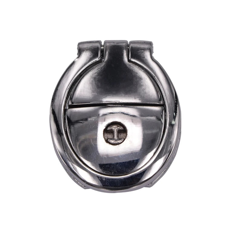 Factory Direct Supply Zinc Alloy Polished Plated Lock with Key for Wooden Box
