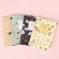 Custom Printed Elegant Erasable Retro Affirmation Scribe Notebook