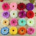 Wholesale Colorful Artificial Sunflower Heads 10 cm Sill Daisy Corsage Flower