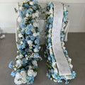 Artificial Flowers Table Runner & Wedding Centerpieces Floral Arrangements for Home & Event Decorations