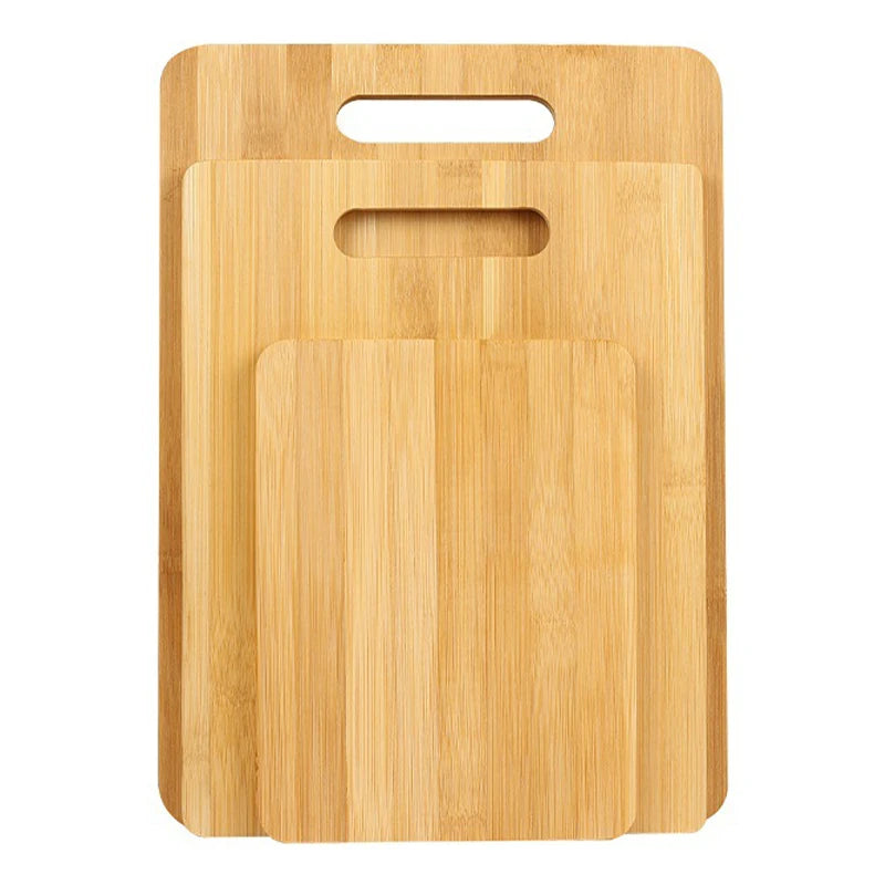 Bambus Schneidebrett STOCK 3 Piece Bamboo Cutting Board Set Low Cost Classic Kitchen Gadget Chopping Board for Engraving