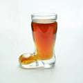 Fancy Design Novelty Personalized Logo Available 40ml Custom Mini Boot Shaped Porcelain & Melamine Shot Glass for Presents