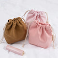 Custom 3D Portable Blank Cute Small Jewelry Bag Makeup Gift Canvas Mini Drawstring Bag