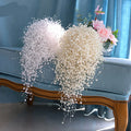 Genya Bridal Handmade Pearl Bouquet Wedding Accessories Bouquet Bridal Wedding Accessories Pearl Bridal Holding Wedding Bouquet