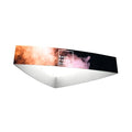 High Quality Expo Custom Size Fabric Hanging Sign Banner Trade Show  Equipment Advertising Exhibition Booth Stand