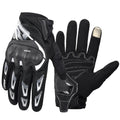 Breathable Summer Motorcycle Cycling Gloves for Men & Women Gray Reflective Anti-Drop Touch Screen Motocross Gloves Protective