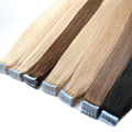 Wholesale 100% Virgin Cuticle Russian Human Hair Extensions 12P613# Tape Natural Looking Invisible Indian Remy Hair Best Grade
