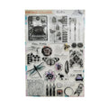 Creative Diy Craft Decoration Cute Travel Rubber Transparent Silicone Clear Stamp Set for Scrapbooking