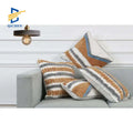 Innermor Bohemian Geometric Square Cushion Covers Hot Sale Boucle Poster Car Seat Throw Pillow Case for Home or Hotel Use