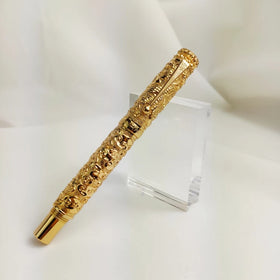 JXC189 Luxury Gift Pen Jinhao Ornamental Column Gold Luxury Heavy Fountain Pen Calligraphy