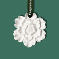 Wardrobe Hanging Car Air Freshener Scented Ceramic Aroma Plaster Peony Flower Porcelain Home Fragrance Essential Oil Diffuser