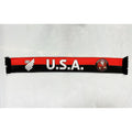RTS Goods Furacao USA Country Nation Football Fans Scarf Polyester Satin Digital Print Scarf in Stock