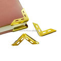 Factory Supply 31 X 31 X 5.0mm Gold Metal Corner Protector for Book Cover