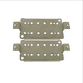 LP Guitar Pickup 50/ 52mm Pole Spacing Nickel Silver Baseplate for Humbucker Guitar Pickup Spare Parts