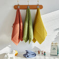 Y-F Organic 100% Cotton Microfiber Sublimation Waffle Weave Kitchen Beach Bath Towels