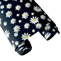 Wholesale Daisy Sparkling Transparent PVC Jelly Vinyl Silver Foil Fine Flash Style for the Production of Coin Purse Handbag