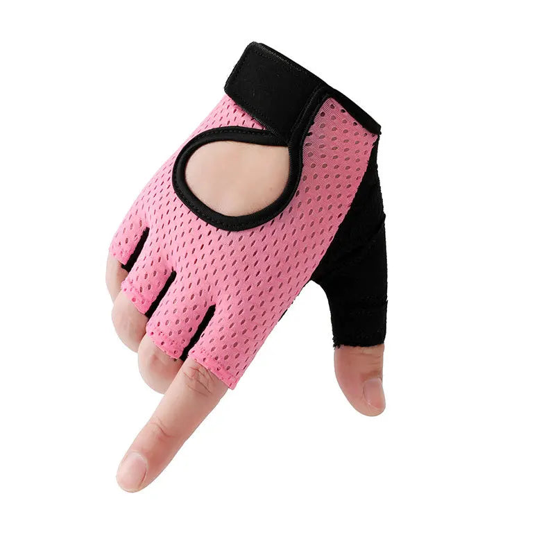 2024 Custom Logo Breathable Ventilated Cycling Gym Cycling Weight Lifting Breathable Workout Gloves Men for Women