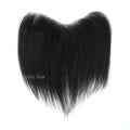 LLBeauty M Type Wholesale Invisible Forehead Bang Hair Extension Side Hand Made Remy Hair Pieces Custom Size Top Grade