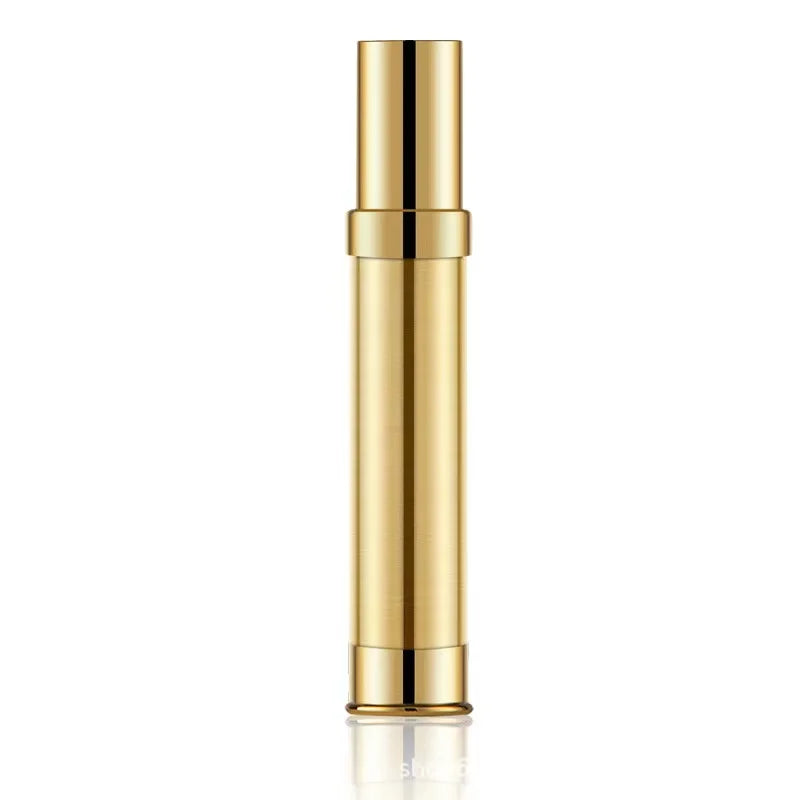 30ml in Stock Airless Gold Cap Transparent Press Pump Bottle Tube Bottle Skin Care Packaging