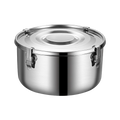 Custom Logo Round Shape Stainless Steel Bento Lunch Box Children Enfants Leak-Proof Metal Bento Boxes Kids Simple American Style