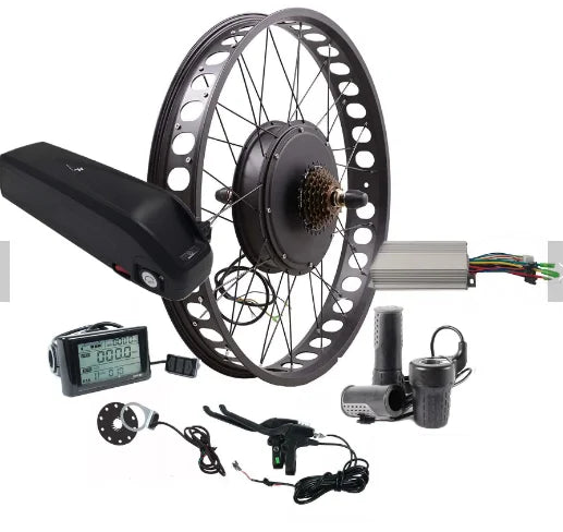 Electric Bicycle Fat Tire Electric Fat Tire Electric Conversion Kit 1000w E Bike Kit With Battery 48v 13ah Optional