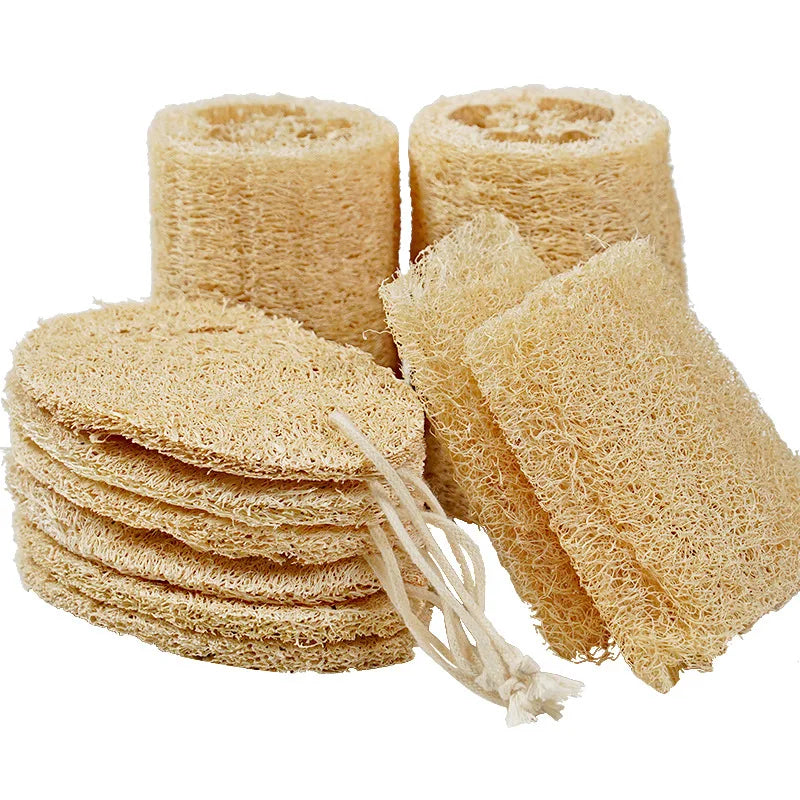 Private Label Biodegradable Dishwashing Luffa Pad Luffa Sponge Organic Korean Loofah Sponge