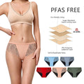 Shanhao OEM Women's PFAS-free Period Panties High Stretch 4-Layer Absorbent Low-Rise Performance Bio Based Period Underwear