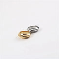 Silver Gold Stainless Steel Luxury Big HipHop Punk Ring for Girl