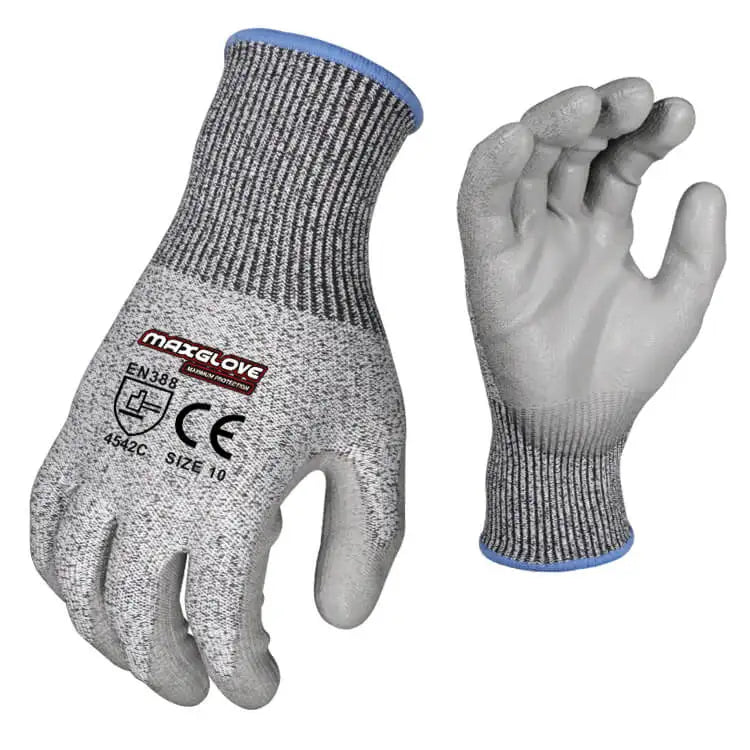 Nitrile Palm Coated Oil Resistant Industrial Safety Working Gloves   Cut-Protection Gloves