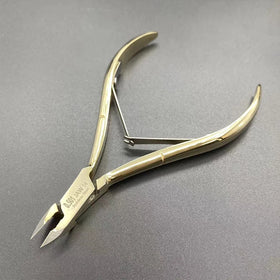 Process Upgraded D501 Curved Handle Dead Skin Nipper Manicure Scissor Pliers Nail Tools Stainless Steel Cuticle Nail Nippers
