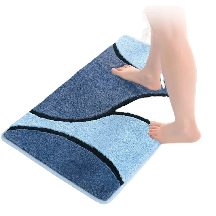 Super Luxury Large Bathroom Rug Non-Slip Soft Absorbent Floor Mat Plush Running Mat/Kitchen Rug Non-Slip Hotel Use Made of Foam