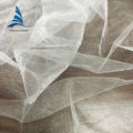 Wholesale Cheap 120\" White Tulle Fabric Lightweight Diamond Wedding Tulle for Bridal & Kids Shining Light Knitted Technique
