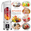 Portable Mini USB Juicer Smoothie Blender Self-Cleaning Stainless Steel Centrifugal Juicer Multi-Function Kitchen Accessories