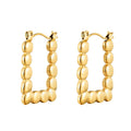 High Quality Luxury Designer Earrings Famous Brand Stainless Steel Earrings Gold Plated Fashion Jewelry Women Accessories