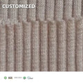 Breathable and Comfortable Bamboo Cotton Spandex 4*4 Rib Fabric for Activewear