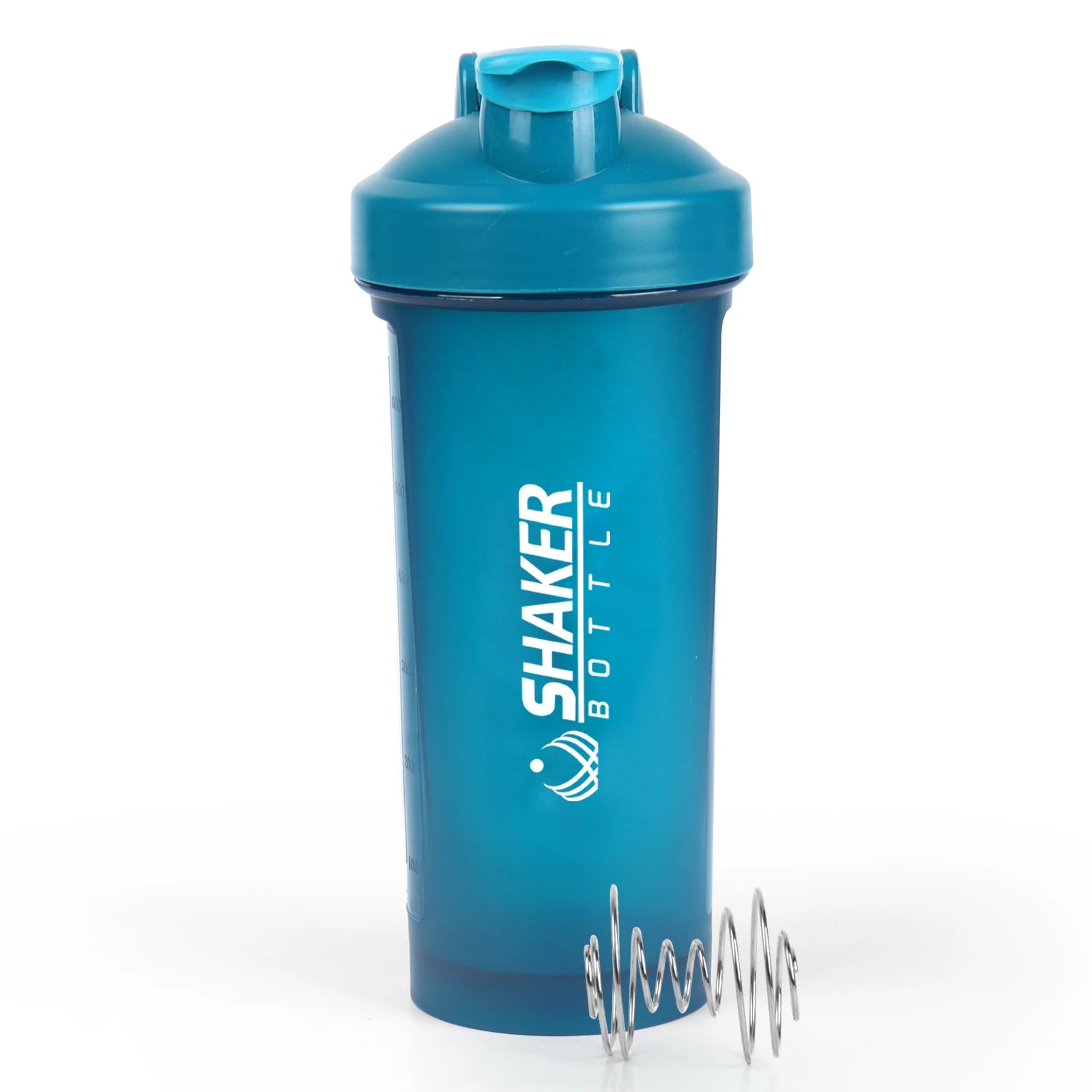 B30-0073 600ml ECO Friendly Fitness Gym Plastic Whey Powder Protein Shake Cup Sport Shaker Water Bottle
