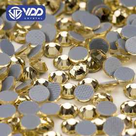 VDD 004 Jonquil High Quality Hot-Fix Glass Rhinestone Crystal Flatback Strass Stones for DIY Garment Decoration Wedding Dress