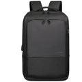 Custom Logo Unisex Large Capacity Waterproof Laptop Backpack with USB Port for Business & Outdoor Travel-Polyester Material
