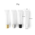 FOCSTAR 10g15g 20g Soft Squeeze Cosmetic Containers Lipgloss Tubes Blush Nail Polish Oil Mascara Packaging for Skin Care