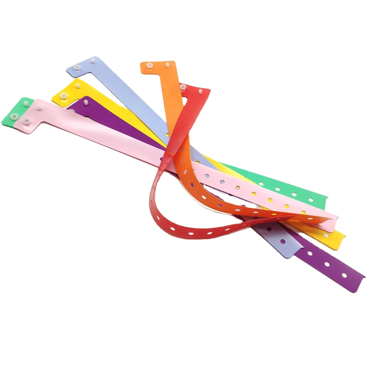 Cheap DD Joy PVC Wristbands 500 MOQ Custom Logo Children's Size for Events Festivals Parties Clubs
