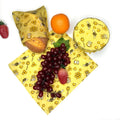 LFGB Certified Bee Pattern Beeswax Food Wrap Eco-Friendly Cotton Reusable for Kitchen Available for Sale
