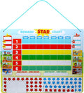 Magnetic Reward Chart for Kids Educational Toy Preschool Learning Activities Behavior  Responsibility Star Chart for Kids