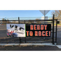 Full Color 13 Oz Pvc Vinyl Advertising Banner Printing Outdoor  Custom Logo Banner Printing