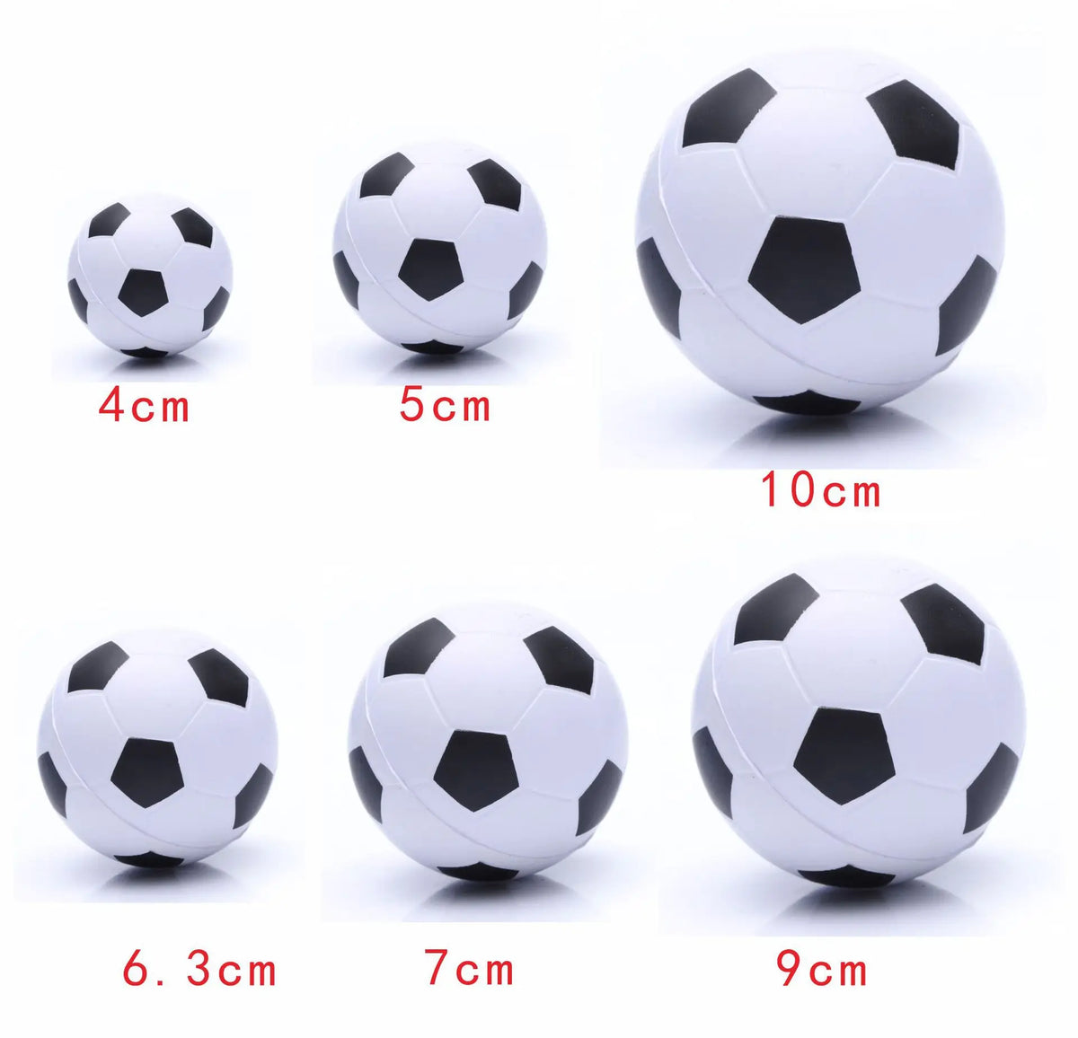 Wholesale Anti Stress Ball Fun PU Toy Football Shape Foam Balls Soccer Ball PU Foam Toy Soft Squeeze PU Soccer Toy
