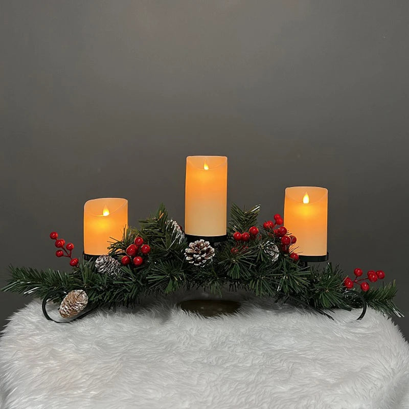 Christmas Decoration Christmas Style Candle Holder for Christmas Advent