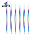 LETOYO Luminous Jigging Lure 80g 100g Speed Jigging Pitching Lures Saltwater Fishing Metal Jig Lure