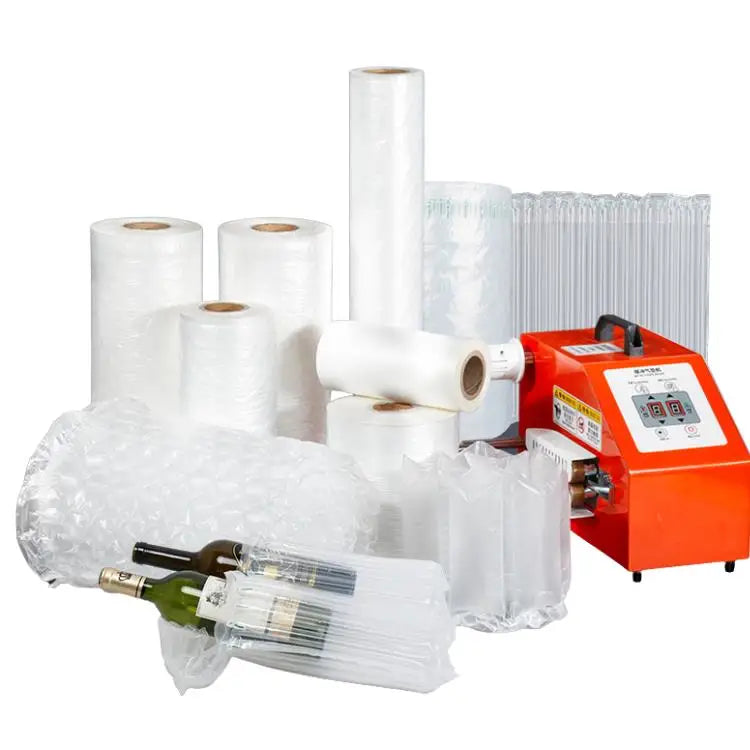 Factory Wholesale Air Cushion Machine Air Film Bag Filling Machine Buffer Bubble Inflator for Safe Transportation MegaBDM