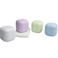 20g 30g 50g High Quality Skincare Cosmetic Plastic Packaging Square Cream Container  Double Layer Jar Cosmetic Jars